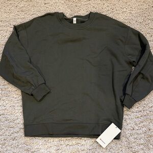Lululemon Perfectly Oversized Crew in Army Green ARMG size 8